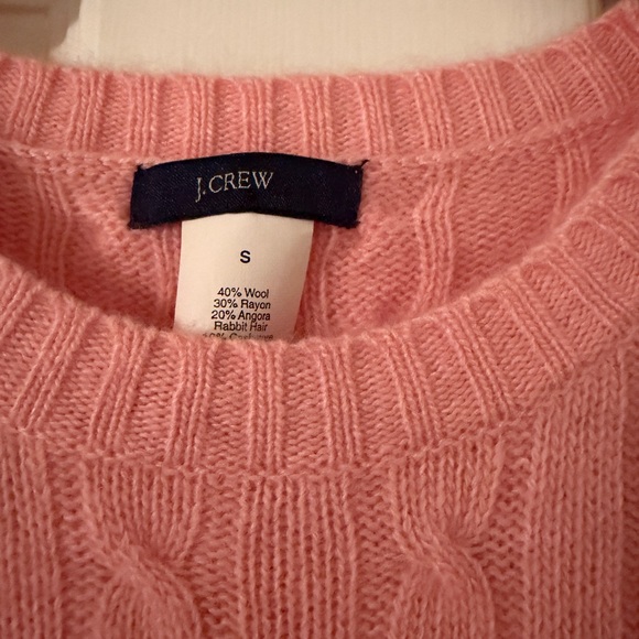 J. Crew Wool Blend Pink Sweater Vest - Picture 2 of 3